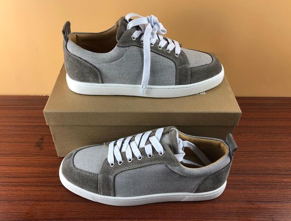 

new men women designer shoes canvas red bottom luxury casual sneakers skateboarding shoes 35-46 with box, White;red