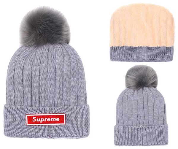 

2019 fashion spring winter hats for men women knitted beanie wool hat man knit bonnet polo beanie gorros touca thicken warm cap, Blue;gray