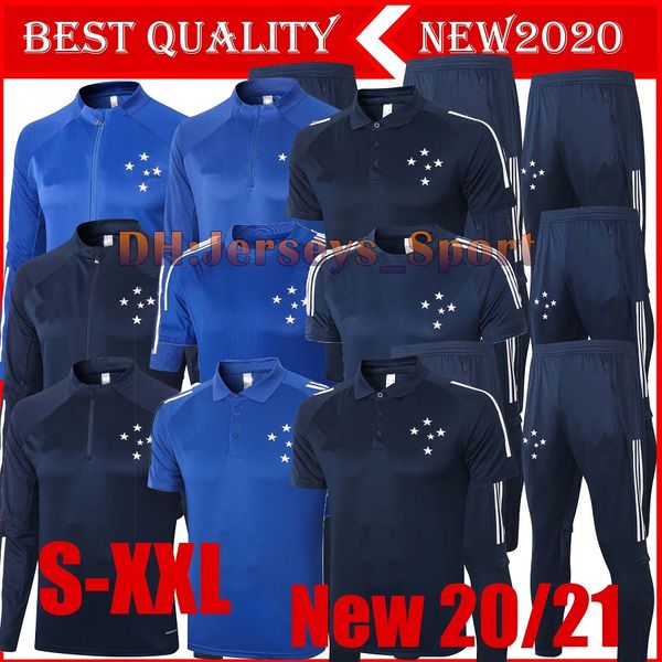 

20 21 men cruzeiro football training suit soccer tracksuit 2020 2021 cruzeiro esporte football tracksuit survetement chandal jogging, Black;yellow