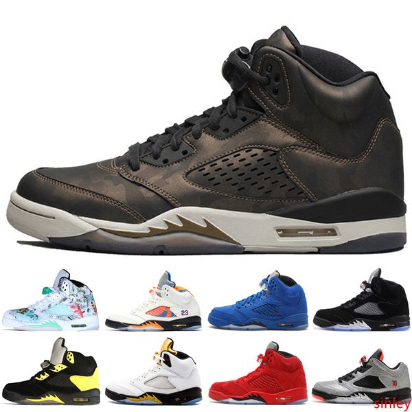 

new 5 5s wings international flight mens basketball shoes red blue suede low neymar china men sports sneakers designer trainers 7-13