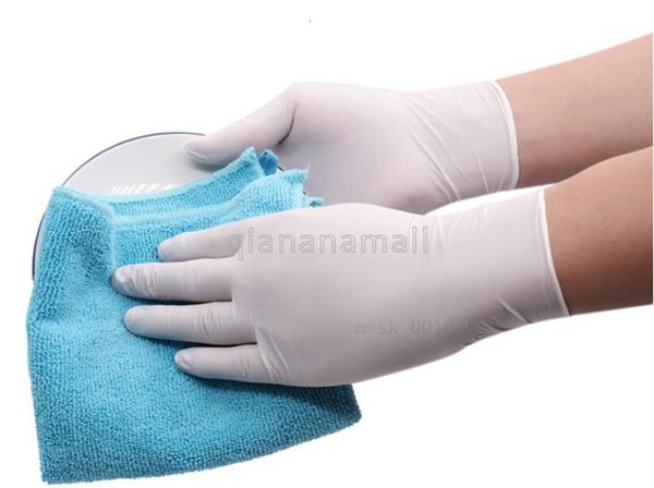 

box pcs black white disposable nitrile gloves, for household cleaning 100pcs products, industrial washing, tattoo gloves y200421 b9h0 qa