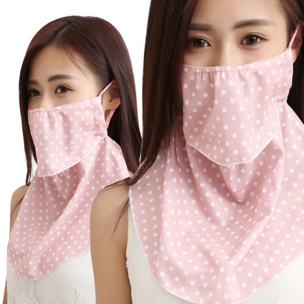 

outdoor face mask lightweight breathable polyester neck protector masks new, Black