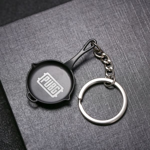 

2018 new pubg bullseye olive branch stove playerunknown battle fields cosplay costumes accessories alloy armor model keychain, Silver