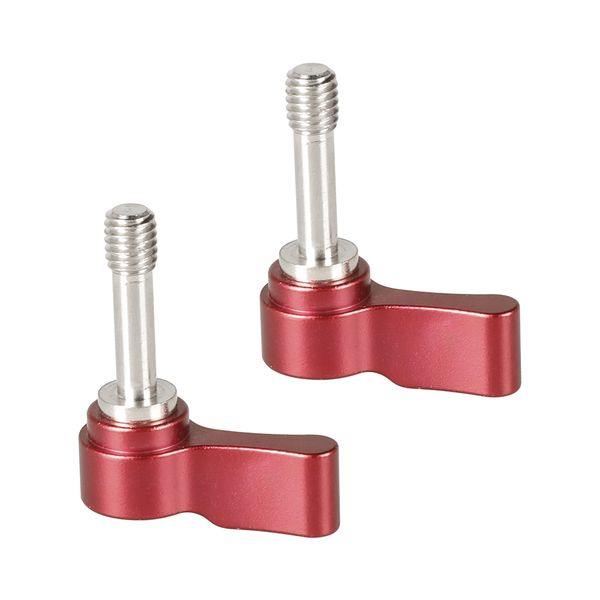 

camvate m6 ratchet wingnut ассамблеи ручка красный / черный (пара) код товара: c2160 / c2159