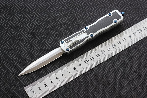 

MIKER D2 сталь / углеродистое волокно инкрустация (2,88 "сатин) 6061-T6 алюминиевая ручка карманный фруктовый нож Тактические ножи выживания