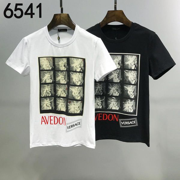 

new arrival spring and summer print mens t shirt casual mens t-shirt shirt mens 191202-59128*2827, White