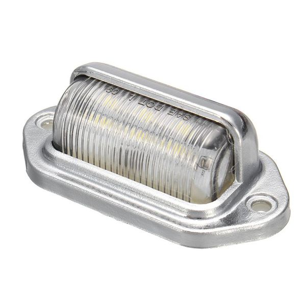 

12-24 6 led количество номерного знака палубой дорожки шаг лампы rv трейлер