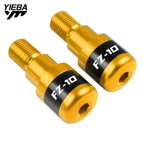 

7/8" 22mm motorcycle aluminum handlebar gear balanced plug slider handle bar end weights grips cap for yamaha fz-10 fz-10