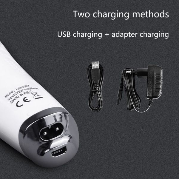 

kemei km-5027 hair clippers for men hair beard trimmer rechargeable barber maquina de barbear bwkf fbxwc