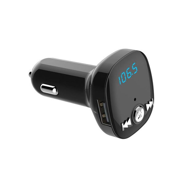 

автомобильный bluetooth mp3-плеер dual usb charger led дисплей автомобиля bluetooth mp3 музыка громкая плеер fm-передатчик, пригодный для ка
