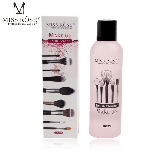 

new miss rose professional makeup tools liquid cleaner 180ml quickly cleaning blush and puff cleaner remover tool