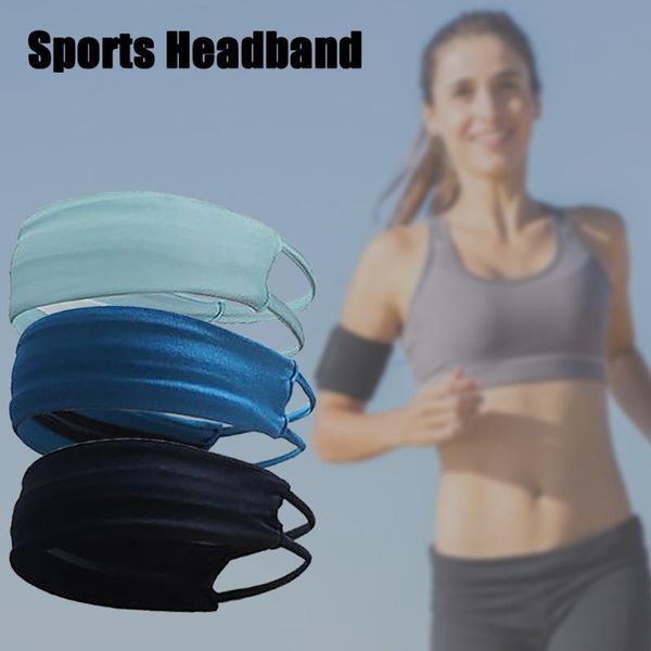 

fashion leisure yoga dance wild headscarf sweat-absorbent sports headband runnning basketball yoga hair band31, Yellow;black