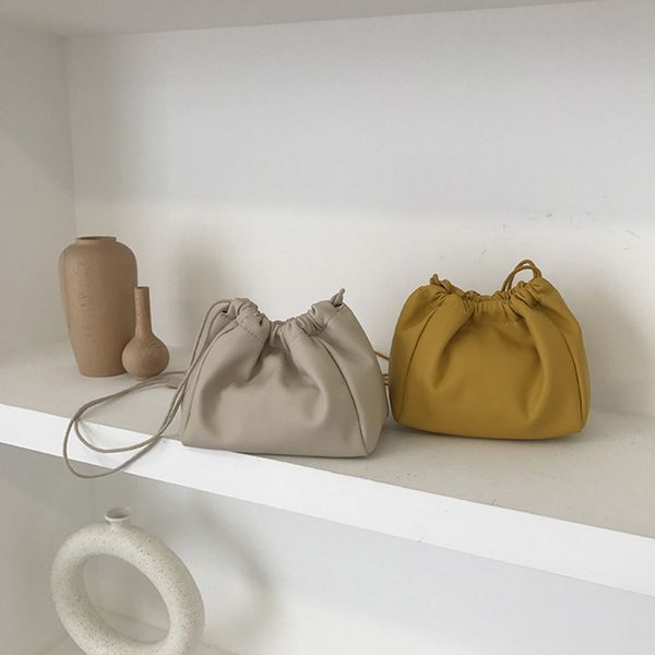 

ins small bucket bag luxury evening party women bags simple designer shoulder messenger bags chic purses and handbags clutches
