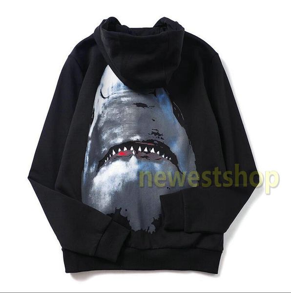 

2020 new autumn luxury given clothing mens shark print sweatshirt hoodie women zip hoodies fashion jumpers designer hoodie, Black