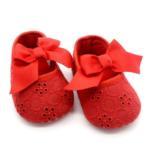 

во-первых ходунки кроссовки белый bowknot baby girl lace обувь малышей prewalker против скольжения первый walker simple детская обувь