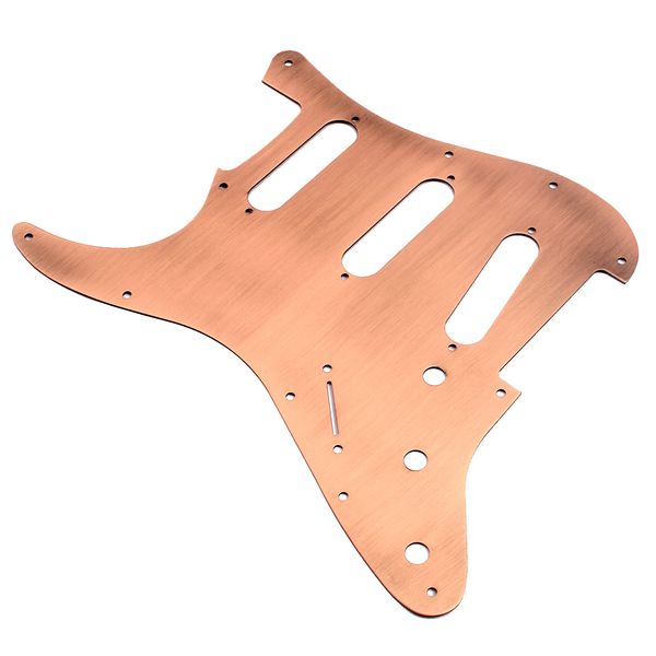 

fender 62 pickguard shield aluminum made in usa +guitar method