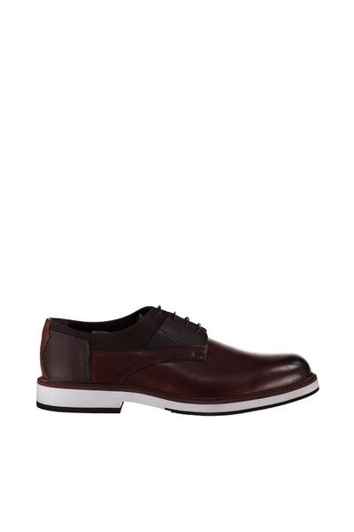 

pearl genuine leather brown men 's shoes 120130002044, Black
