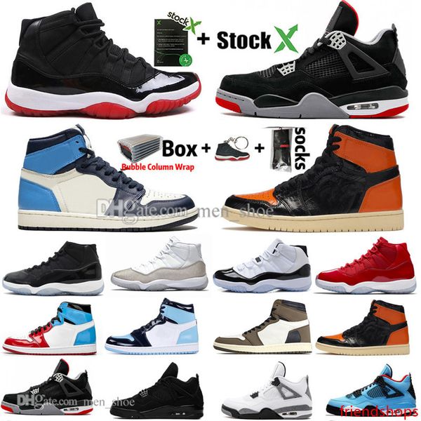 

новый bred 11 11s concord wmns metallic silver black cat 4 4s белый цементные мужчины баскетбол обувь 1 1s travis скоттс unc спорт дизайнер