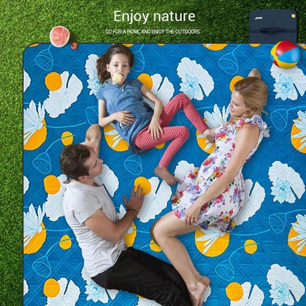

large waterproof sandproof beach blanket folding outdoor camping mat