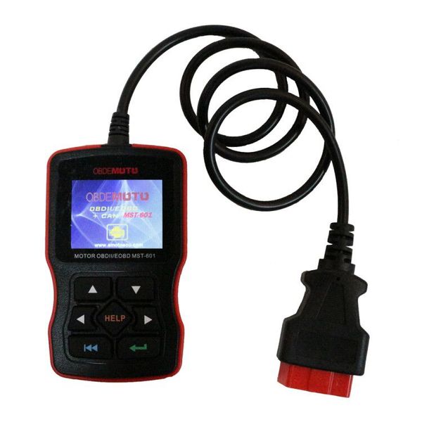 

lcd display handheld obd2 code reader for motorcycle and automotives mst601