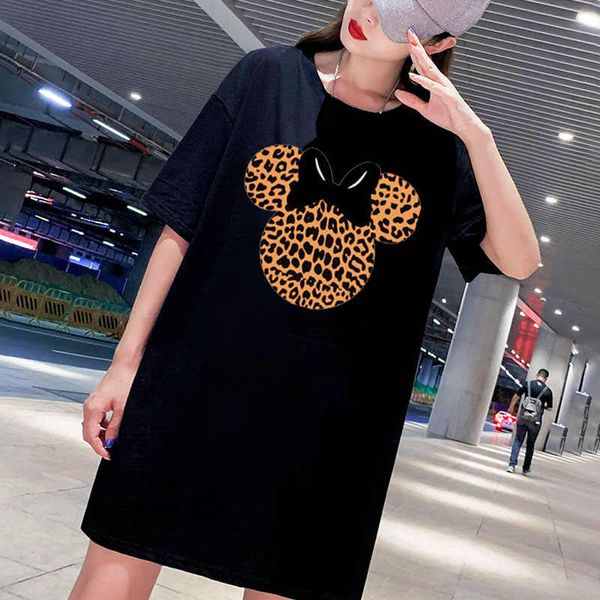 

fashion women t shirt dresses summer 20s new womens printed t shirts dresses casual tees dress size -4xl, White