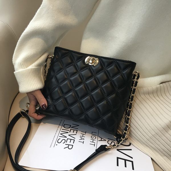 

wide shoulder strap bag female bag new 2020 autumn and winter wild texture crossbody ladies hand bags