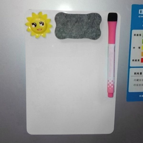 

21*15cm waterproof whiteboard writing board magnetic fridge erasable message board memo pad drawing home office