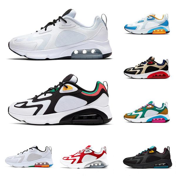 

200 bordeaux desert sand white metallic silver with gold women men running shoes triple black royal pulse trainers designer sports sneakers