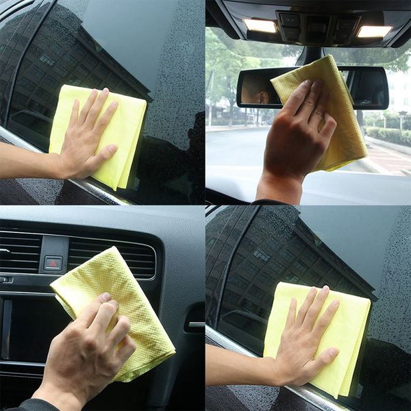 

1pcs microfiber car wash towel soft cleaning car detailing cloths wash towel duster 43*32cm washing tools