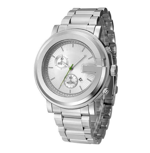 

brw оптового люкса мужчина часы модельер из нержавеющей сталь quart мужских часов 40mm часов движения бесплатная доставка, Slivery;brown