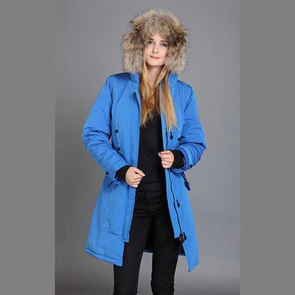 

2019 new women canada down jacket down coats womens outdoor warm feather goose winter jacket outwear jackets parkas size xs-2xl, Black