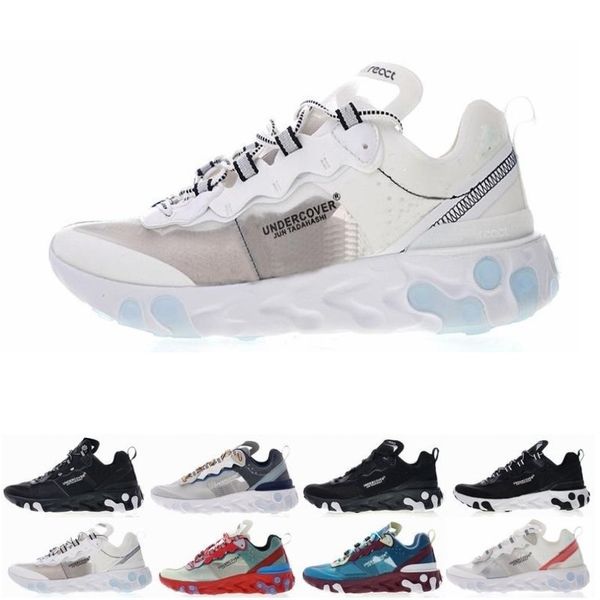 

классические undercover 87 кроссовки реагировать element 87 пакет белый эпические тапки спорт мужчины женщины тренер дизайнер черный белый о