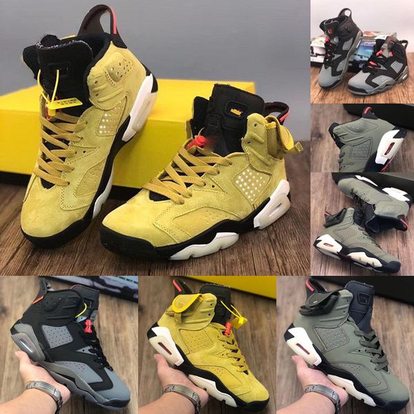 

Limited Travis х Хьюстон высокого качества Трэвис Скотт х 6 6s Mens Basketball обувь CN1084-300 домкра