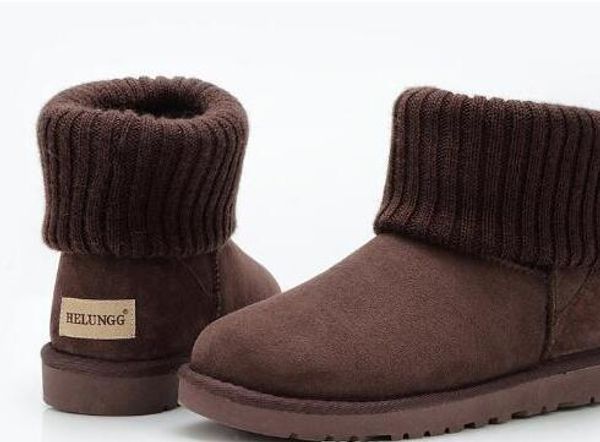 

2018 mouth boots cotton boot women's classic boots snow boots winter boot mouth boot fast delivery, Black