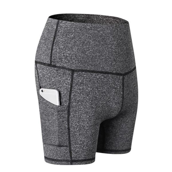 

solid color women quick drying casual fitness shorts fashion slim elastic shorts female high waist sport, White;black