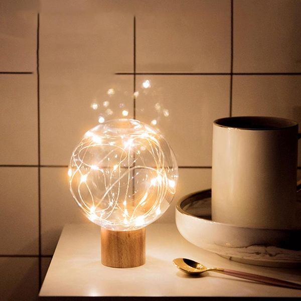 

1 pack 1 pc creative retro eye protection wooden usb interface night light mother and child feeding led atmosphere wood night light 10026
