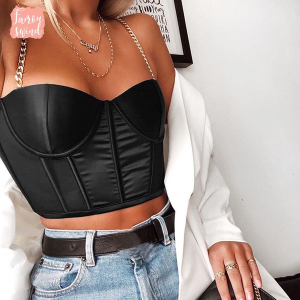 

лоскутное элегантный ремень верхней части бака верхней части бака женщин backless sexy crop tops black harajuku tees ками top summer бретели, White