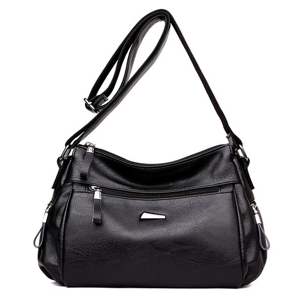 

2020 new women's bag portable fashion simple shoulder bag messenger