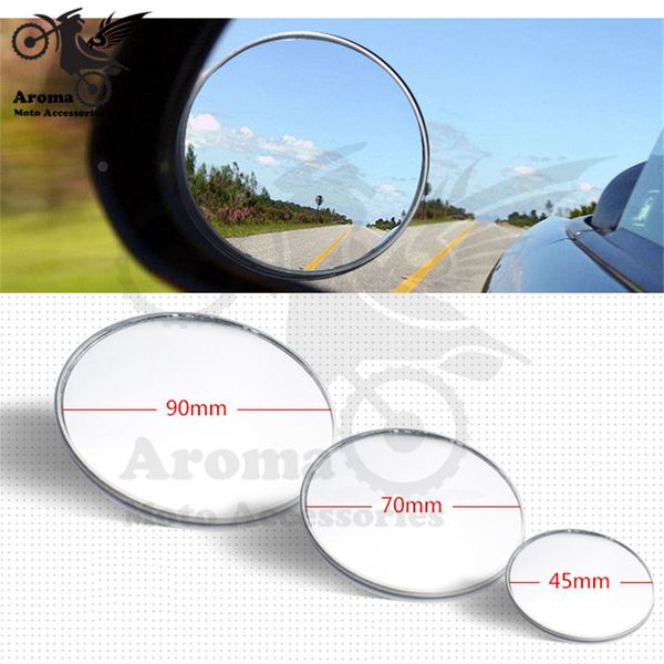 

wide field of vision moto convex mirror extra car style motorbike accessories car mirrors auxiliary motorcycle rearview mirror