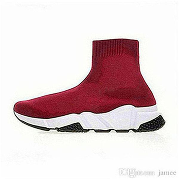 

brow shoes designer shoes speed sock sneakers stretch mesh high boots for mens womens black white red glitter runner flat trainers 056