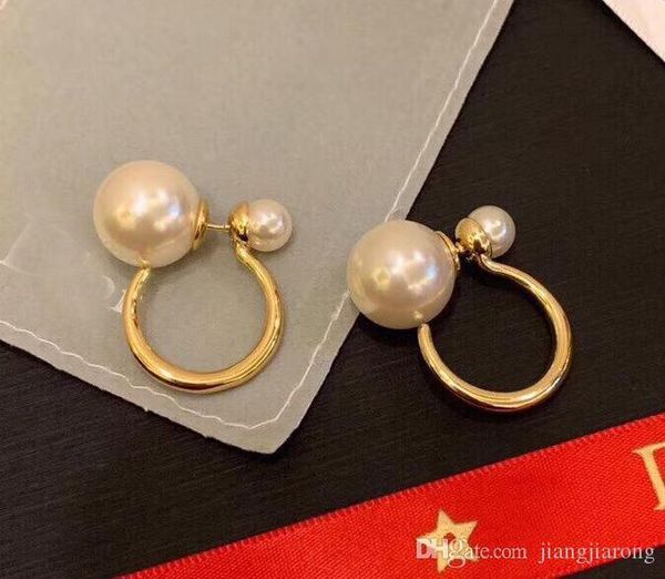 

2019 new arrival classic fashion earrings jewelry for women birthday gift ing, White