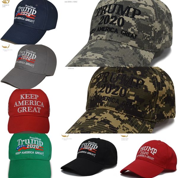 

ubolx hat styles embroidery cotton adjustable breathable cap trump 2020 keep america great baseball two outdoor trump caps, Blue;gray