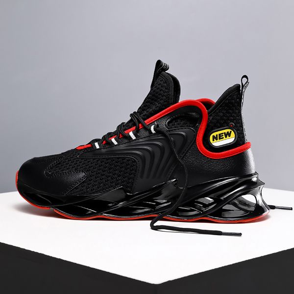 

summer outdoor men running for men jogging walking sports shoes high-quality lace-up athietic breathable blade sneakers