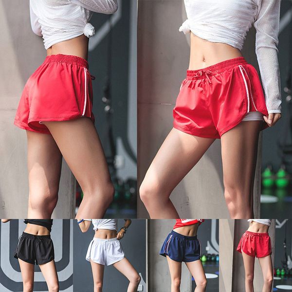 

new women side zipper breathable yoga wear quick-drying shorts running fitness pants xd88, White;black