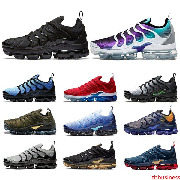 

designer tn plus men women running shoes chaussures triple white black gold grape hyper blue orange mens sneakers runners drop shipping