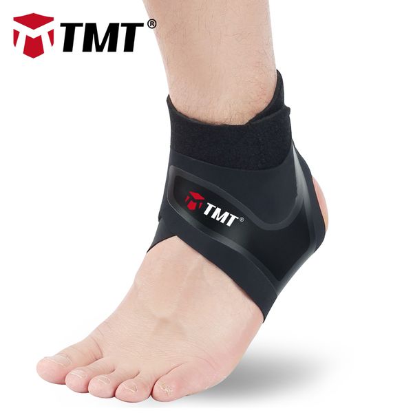 

sport breathable ankle brace protector adjustable ankle support pad protection elastic brace guard support football, Blue;black