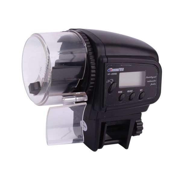 

new auto fish food feeder feeding resun digital automatic aquarium tank fish food feeder timer us in stock