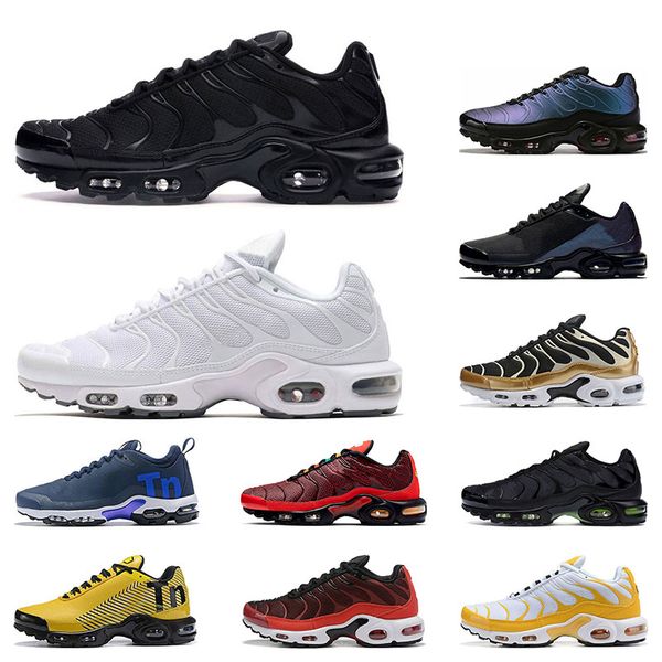 

2020 tn plus se running shoes for mens white black red hyper blue 3d glasses throwback future mens trainer fashion sports sneaker
