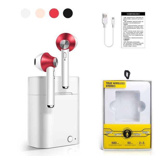 

D012 tw bluetooth 5 0 wirele bluetooth headphone cell phone earphone for io android colorful wirele head et earbud with charger box