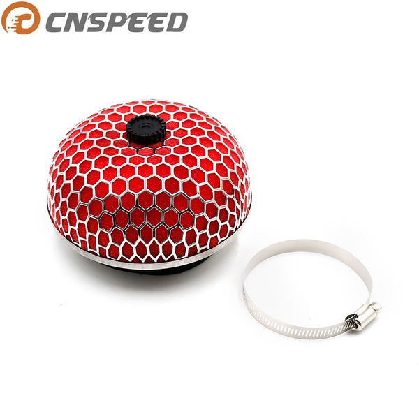 

cnspeed air filter 76mm mushroom head universal raing car air filter flow intake system reloaded cleaner red green yellow